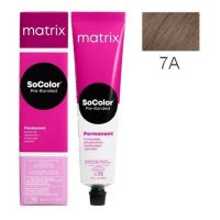 Крем-краска для волос SoColor Pre-Bonded 7A 90мл