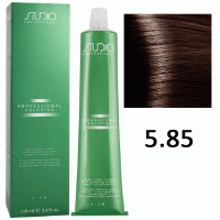 Крем-краска для волос Studio Professional Coloring 5.85 светлый коричнево-махагоновый, 100мл