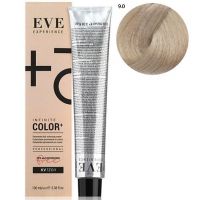 Стойкая крем-краска для волос EVE Experience 9.0 очень светлый блондин, 100 мл