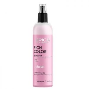 Двухфазная сыворотка-уход спрей для окрашенных волос Rich Color, 300мл