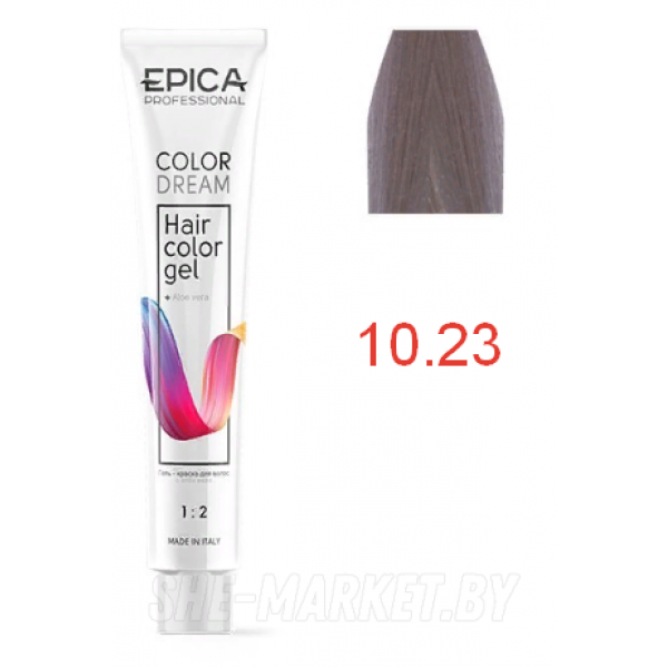Гель-краска COLORDREAM 10.23 светлый блондин перламутрово-бежевый, 100мл