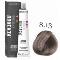 Крем-краска для волос без аммиака Reverso Hair 8.13 Светлый блондин 