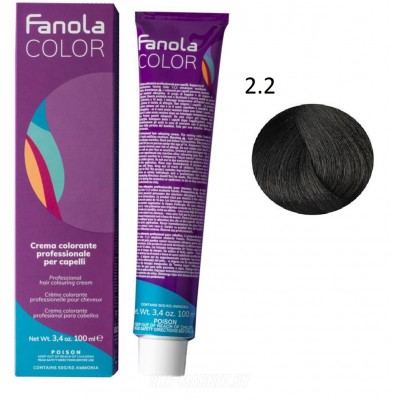 Крем-краска для волос Crema Colore 2.2 Brown violet, 100мл