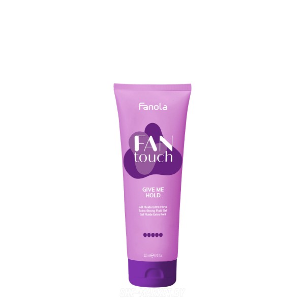 Гель для укладки волос экстрасильной фиксации FAN touch Give Me Hold, 250мл