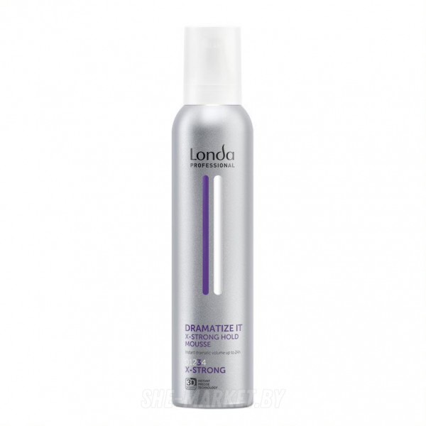 Пена для укладки волос экстрасильной фиксации DRAMATIZE IT X-Strong Hold Mousse, 200мл