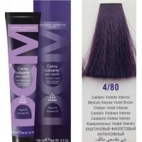 Крем-краска DCM Hair Color Cream HOP Complex 4/80 100мл