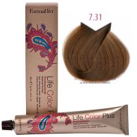 Крем-краска для волос LIFE COLOR PLUS 7,31/7Т светлый каштановый 100мл
