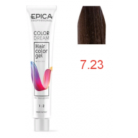 Гель-краска COLORDREAM 7.23 русый перламутрово-бежевый, 100мл