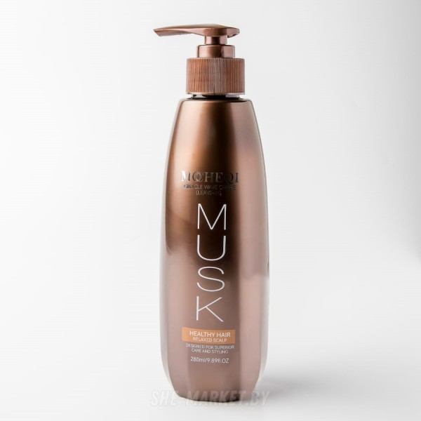 Крем несмываемый шёлковый формирующий для кудрявых волос Leave-in Healthy Hair Relaxed Scalp MUSK, 280мл