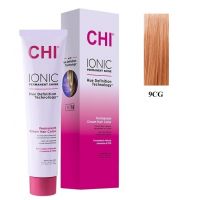 Безаммиачная крем-краска для волос Ionic Permanent Shine Hair Color 9CG, 85гр