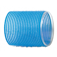 Бигуди-липучки, голубые d 55мм., 6шт/упк