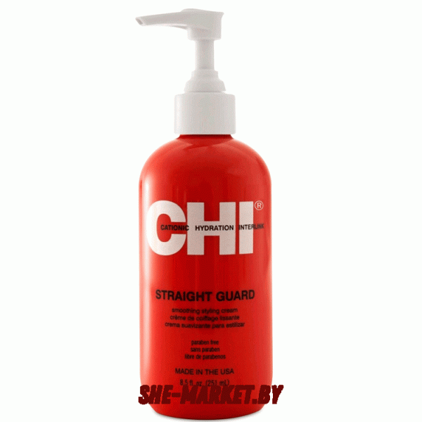 Разглаживающий крем для укладки волос Straight Guard Cream, 251 мл