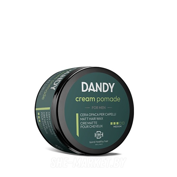 Моделирующий воск с кремовой текстурой BHH DANDY CREAM POMADE, 100мл