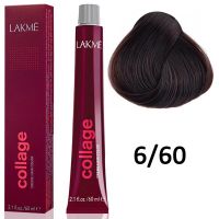 Краска для волос Collage creme hair color ТОН - 6/60, 60мл