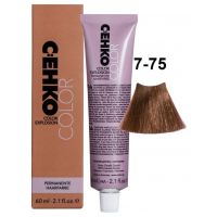 Перманентная крем-краска для волос COLOR EXPLOSION 7/75 Светло-ореховый, 60 мл
