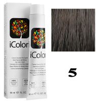 Крем-краска для волос iColori ТОН - 5 светло-коричневый, 90мл