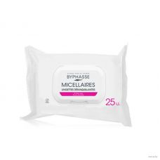 Влажные салфетки для снятия макияжа с мицеллярной жидкостью для чувствительной кожи, 25шт