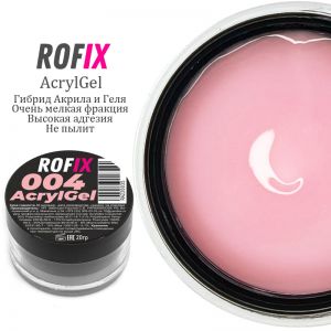 Акрилгель (Полигель) для наращивания и моделирования ногтей Acryl Gel Оттенок - 04, 20гр