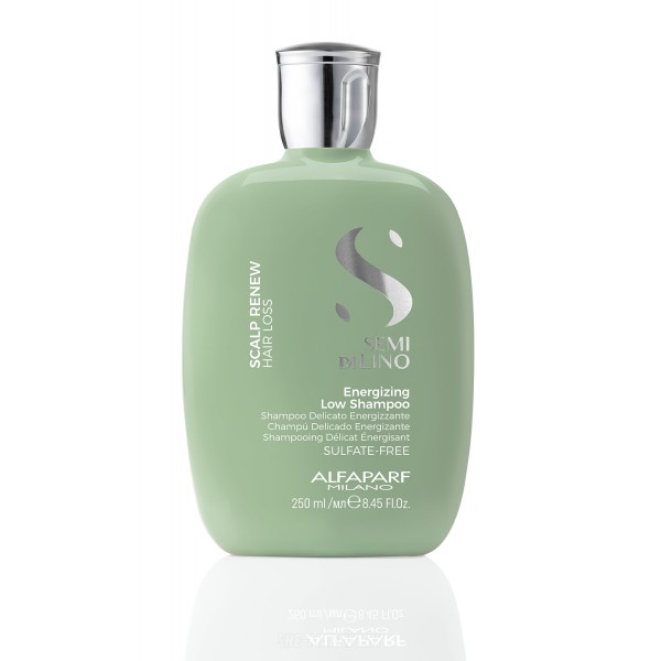 Деликатный энергетический шампунь Semi Di Lino Hair Loss Scalp Renew Energizing Low Shampoo, 250мл
