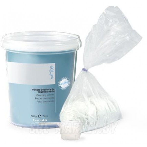 Белая обесцвечивающая пудра с действием осветления до 7 тонов, 500гр