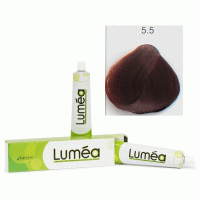 Безаммиачная крем-краска для волос LUMEA 5.5 светло-коричневый красного дерева, 100мл
