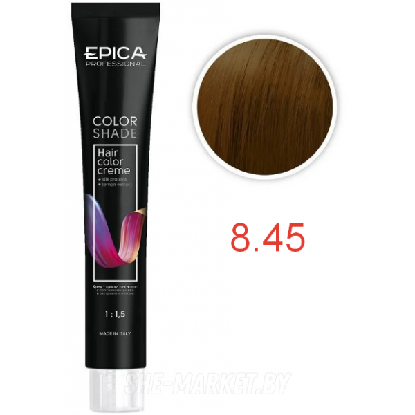 Крем-краска COLORSHADE 8.45 светло-русый медно-махагоновый, 100мл