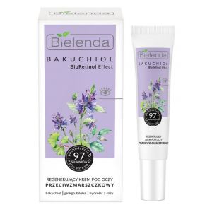 Восстанавливающий крем для кожи вокруг глаз против морщин BAKUCHIOL BioRetinol Effect, 15 мл