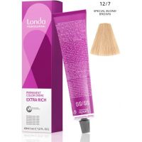 Стойкая крем-краска LondaColor 12/7 специальный блонд коричневый 60мл Стойкая крем-краска LondaColor 12/7 специальный блонд коричневый 60мл
