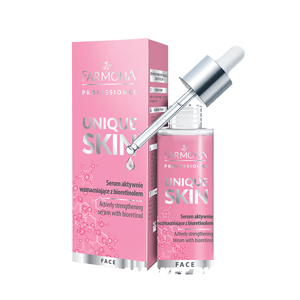 Активно укрепляющая сыворотка с биоретинолом UNIQUE SKIN, 30мл
