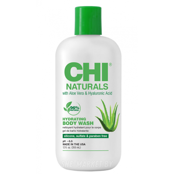 Гель для душа Naturals Hydrating Body Wash, 355мл