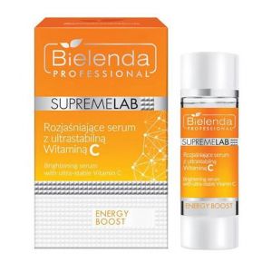 Cыворотка для лица придающая сияние со стабильным витамином C SUPREMELAB Energy Boost, 15 мл