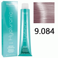 Крем-краска для волос Hyaluronic acid  9.084 Очень светлый блондин прозрачный брауни, 100 мл