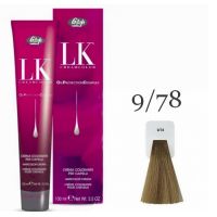 Краска для волос LK OPC Oil Protection Complex 9/78 очень светлый блондин мокко, 100мл