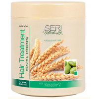 Маска для тонких и слабых волос с кератином V Восстановление и сила Natural Line, 1000мл