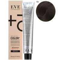 Стойкая крем-краска для волос EVE Experience 7.81 блондин пепельно-коричневый, 100 мл