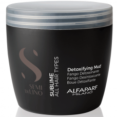 Грязь для волос всех типов с эффектом детоксикации Semi Di Lino Sublime All Hair Types Detoxifying Mud, 500мл