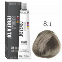Крем-краска для волос без аммиака Reverso Hair 8.1 Светлый блондин пепельный, 100мл.