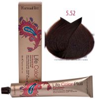 Крем-краска для волос LIFE COLOR PLUS 5,52/5ММ светлый шоколадно-махагоновый коричневый100мл