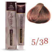 Крем краска для волос Colorianne Prestige ТОН - 5/38 Светлый шоколадный шатен, 100мл Крем краска для волос Colorianne Prestige ТОН - 5/38 Светлый шоколадный шатен, 100мл