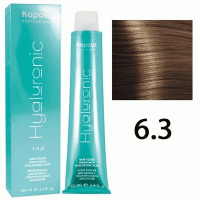 Крем-краска для волос Hyaluronic acid  6.3 Темный блондин золотистый, 100 мл