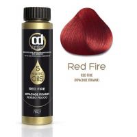 Масло для окрашивания волос без аммиака Olio Colorante 5 Magic Oils, тон КРАСНОЕ ПЛАМЯ, 50 мл