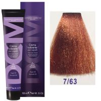 Крем-краска DCM Hair Color Cream HOP Complex 7/63 100мл