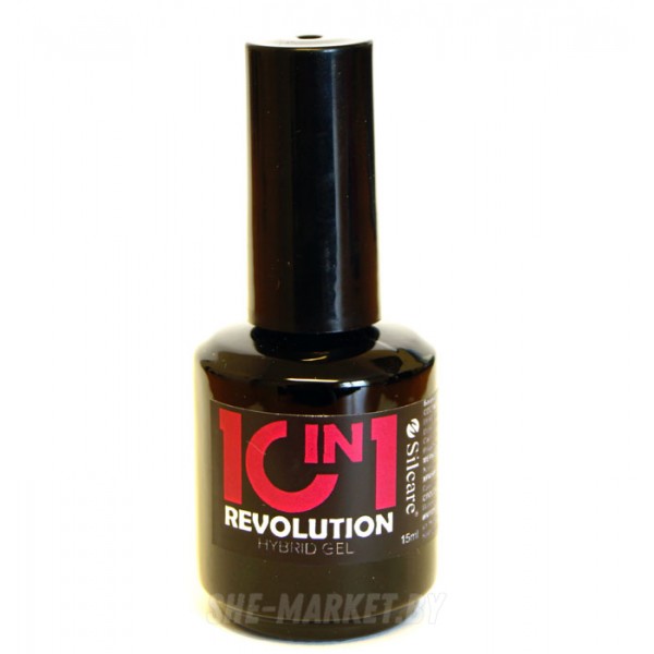 Гибридная база для гелей и гель-лаков Revolution Hybrid Gel 10in1, 15мл