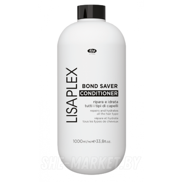 Восстанавливающий кондиционер для волос LISAPLEX Bond Saver, 1л