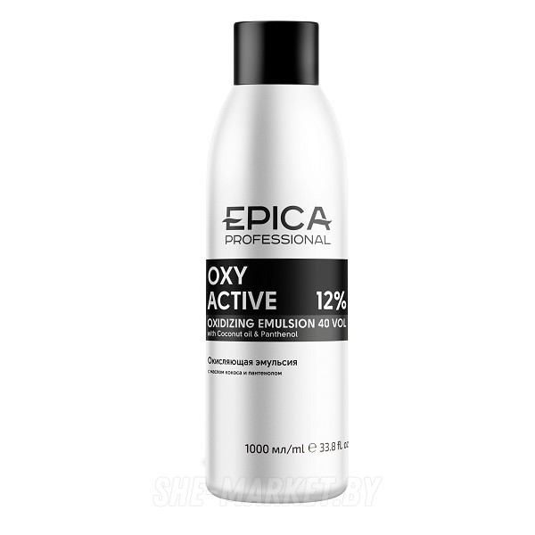 Кремообразная окисляющая эмульсия Oxy Active 12 % (40 vol), 1л
