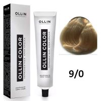 Крем-краска для волос Ollin Color 9/0 блондин, 60мл