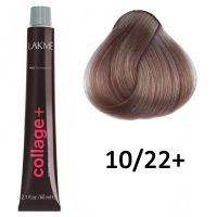 Краска для волос Collage+ creme hair color ТОН - 10/22+, 60мл