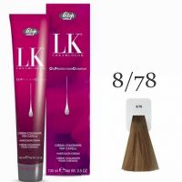 Краска для волос LK OPC Oil Protection Complex 8/78 светлый блондин мокко, 100мл