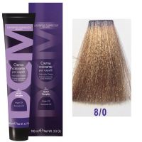 Крем-краска DCM Hair Color Cream HOP Complex 8/0 100мл