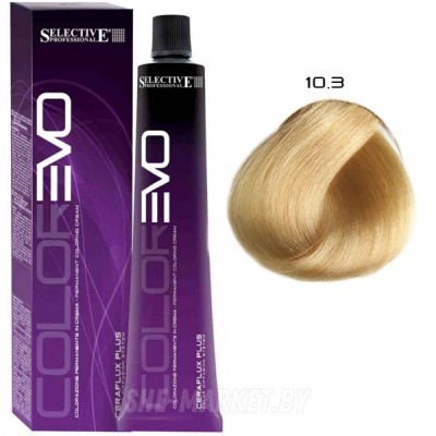 Крем-краска для волос Color Evo 10.3 Экстра светлый блондин золотистый 100мл